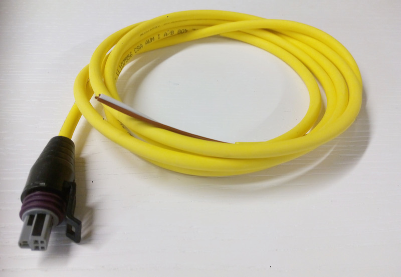 Packard cable for pressure sensor